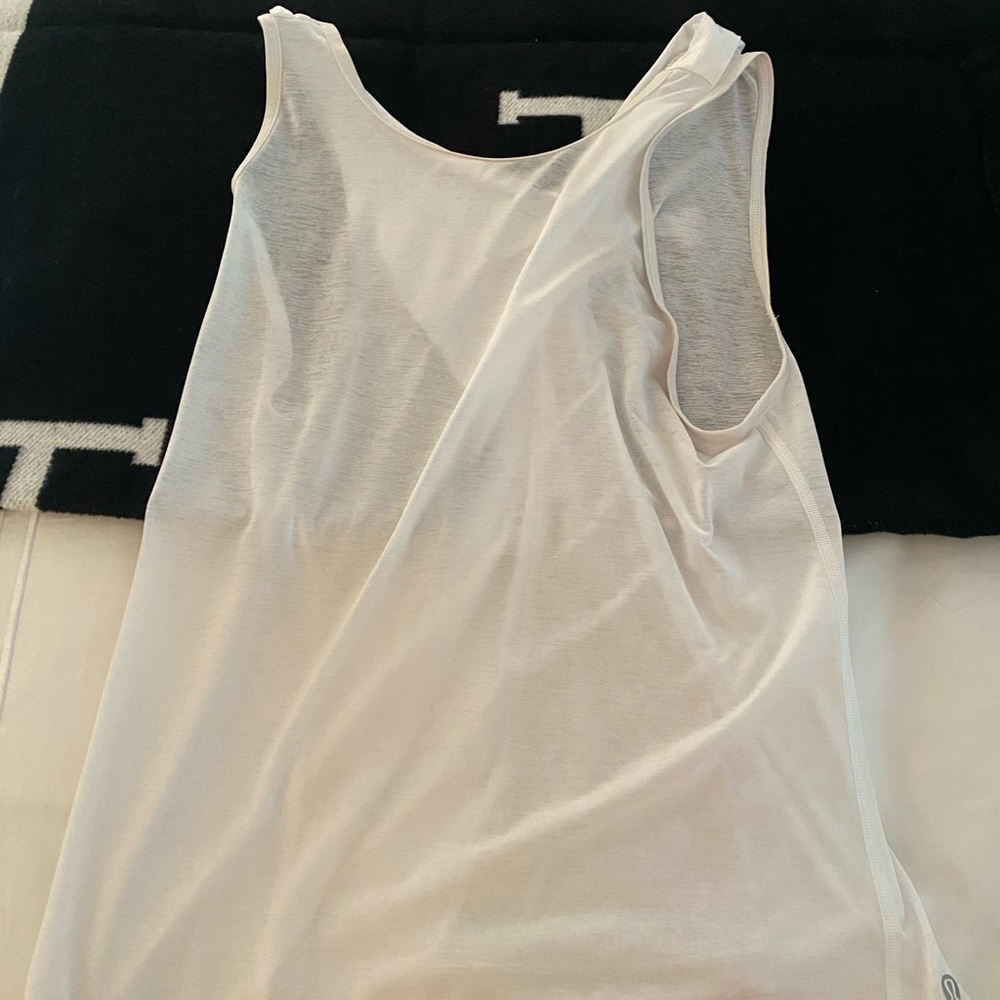 lulu white tank